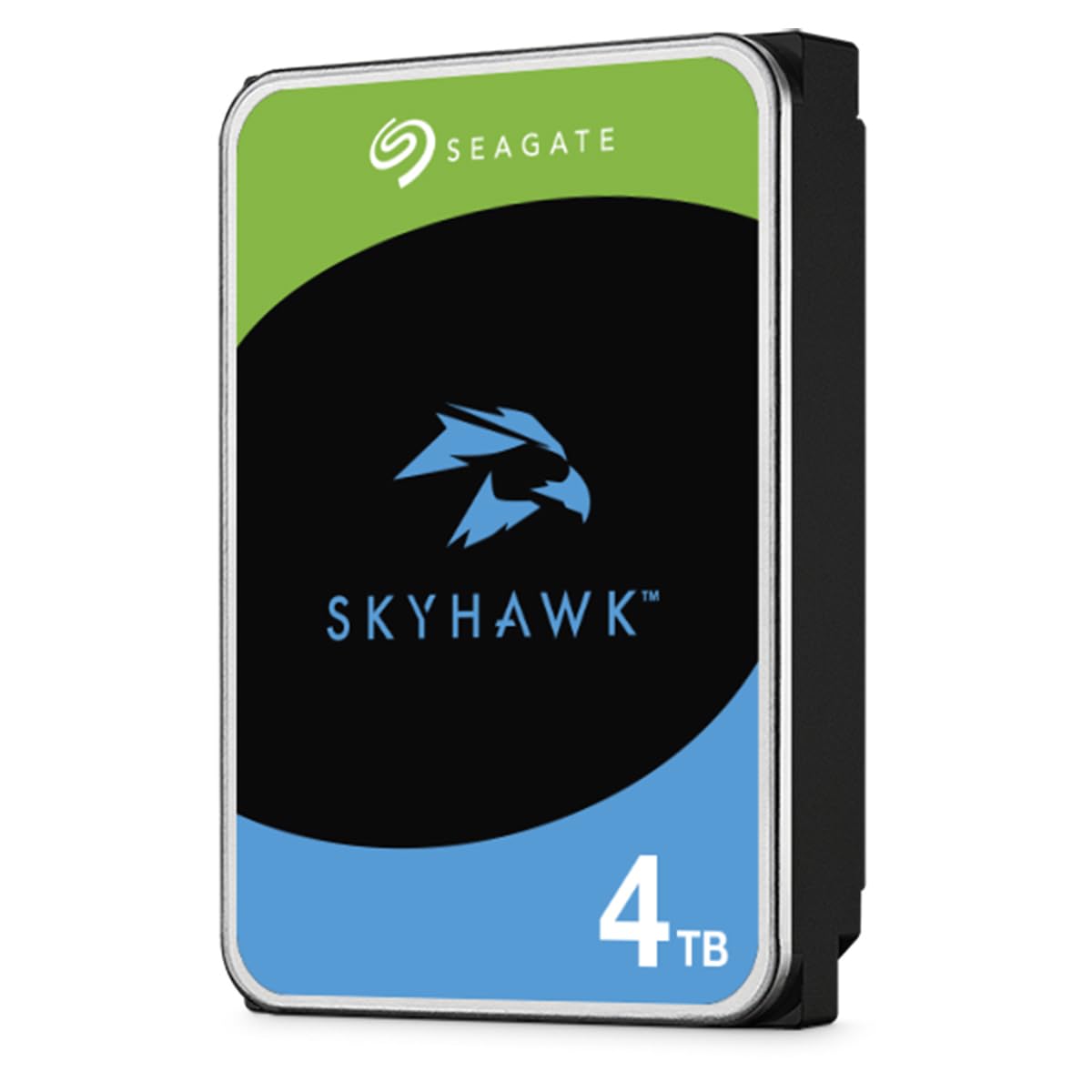 Seagate SkyHawk 4 TB Surveillance Internal Hard Drive HDD – 3.5 Inch SATA 6 Gb/s 64 MB Cache for DVR NVR Security Camera System with Drive Health Management