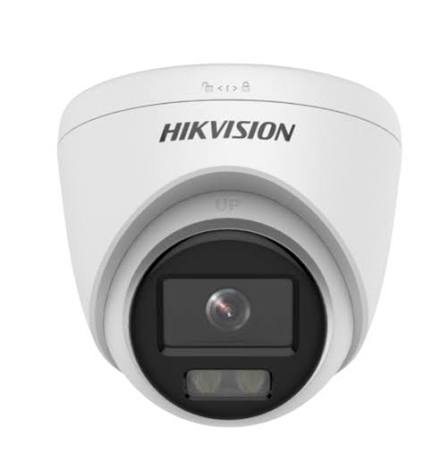 HIKVISION 2 MP White Night Colour Vu IR Full HD Dome Night Vision Wired Camera- 1080P